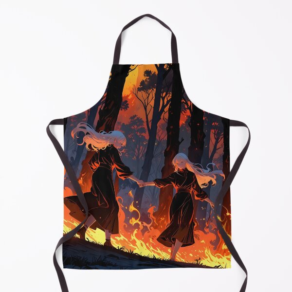 Item preview, Two witches in a burning forest designed and sold by Ledsor.