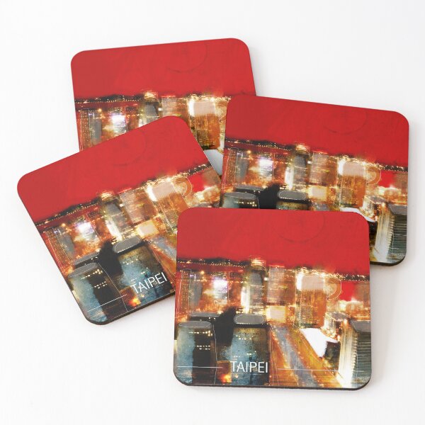 Item preview, DIGITAL TAIPEI - RED designed and sold by MisestiArt.