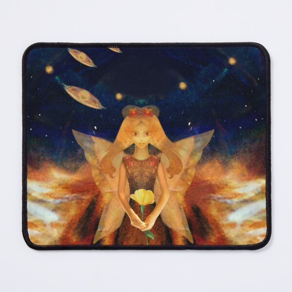 Item preview, Fairy and UFOs designed and sold by Adela-Otani-Art.