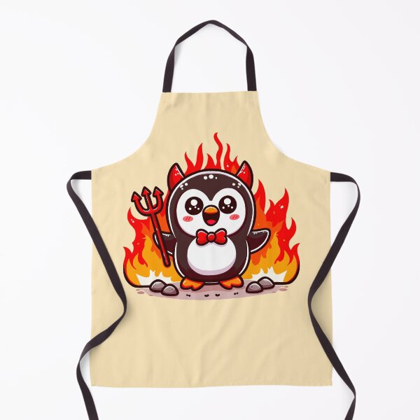 Item preview, Excited Penguin Devil designed and sold by Ghost on Toast.