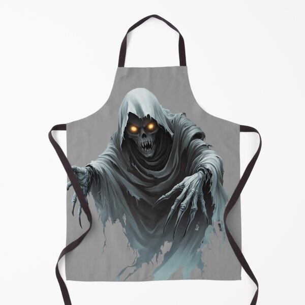 Item preview, Menacing ghost with torn cape – Halloween illustration designed and sold by Meiersbeste.