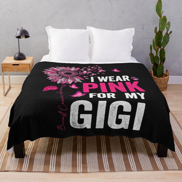 Item preview, Breast Cancer Awareness Sunflower I Wear Pink For My Gigi designed and sold by cawtoon.