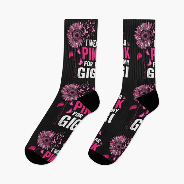 Item preview, Breast Cancer Awareness Sunflower I Wear Pink For My Gigi designed and sold by cawtoon.