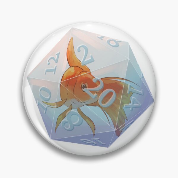 Item preview, Goldfish D20  designed and sold by Mena Flutter Aeina.