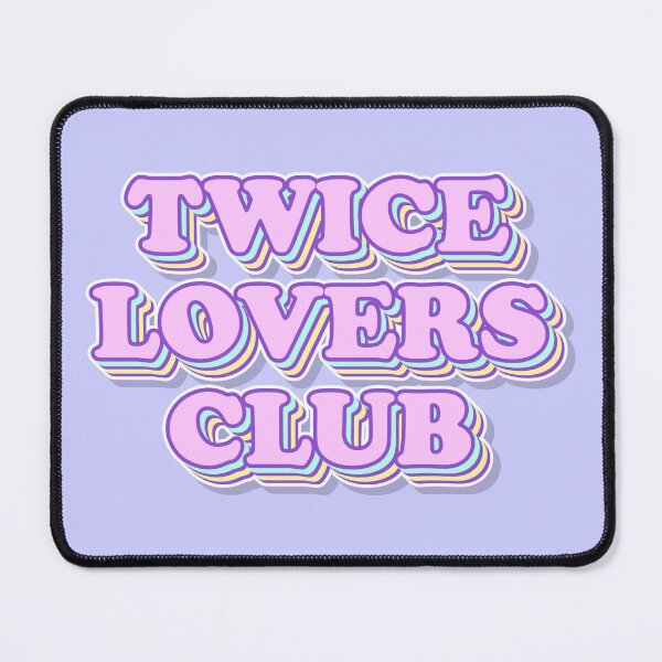 Item preview, TWICE Lovers Club Retro Aesthetic Typography Design designed and sold by smeraldosecrets.