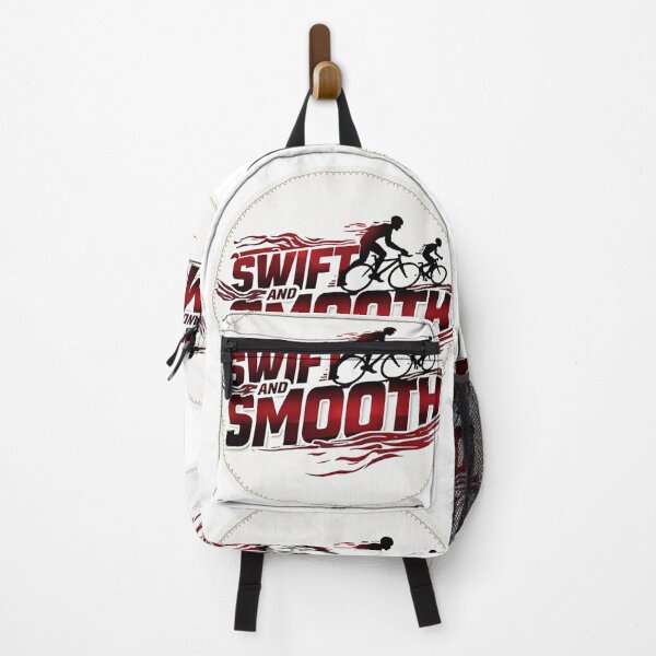 Item preview, Swift and Smooth – Motivational Triathlon Sticker designed and sold by Triathlongram.