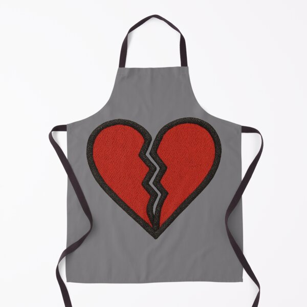 Item preview, Embroidered Broken Heart Design designed and sold by NoRestDesigns.