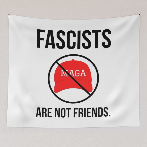 Item preview, Fascists are not friends.  designed and sold by Rachel the Artist .