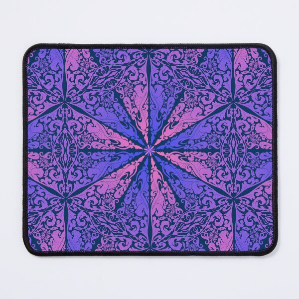 Item preview, Ornamental Pattern 1 Orchid & Royal Blue designed and sold by Gohan25.