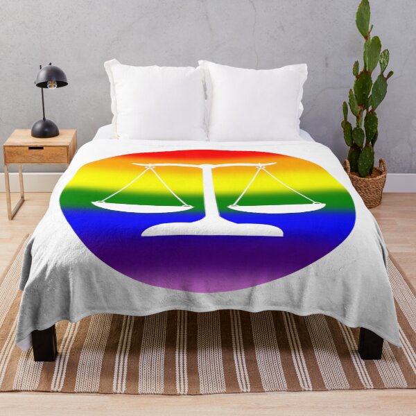 Item preview, Rainbow Scales of Justice – Colorful Minimalist Law Design designed and sold by MagicMe-JD.