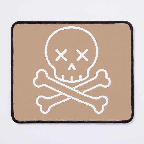 Item preview, Embroidered Skull and Crossbones designed and sold by NoRestDesigns.