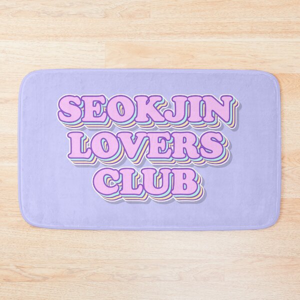Item preview, Seokjin Lovers Club Retro Aesthetic Typography Design designed and sold by smeraldosecrets.