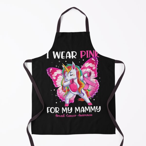 Item preview, Breast Cancer Awareness Women's Unicorn I Wear Pink For My Mammy designed and sold by cawtoon.