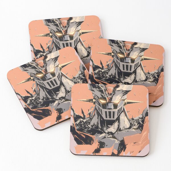 Item preview, Mighty Robot Warrior Art | Epic Retro Mecha Design with Glowing Eyes designed and sold by Josiah1Romero.