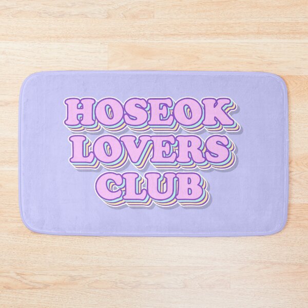Item preview, Hoseok Lovers Club Retro Aesthetic Typography Design designed and sold by smeraldosecrets.