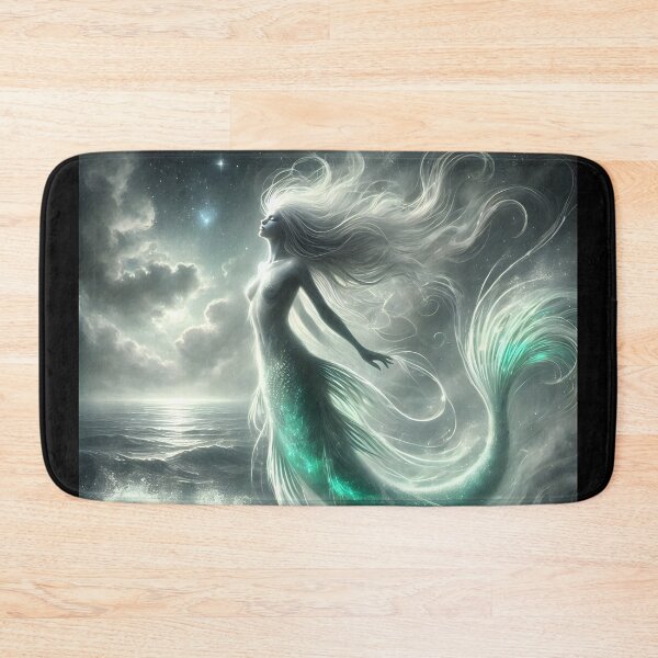 Item preview, "Márgygr – The Norse Mermaid Spirit | Viking Mythology Art" designed and sold by Umbra666.