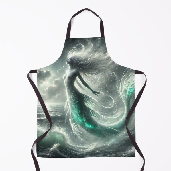 Item preview, "Márgygr – The Norse Mermaid Spirit | Viking Mythology Art" designed and sold by Umbra666.