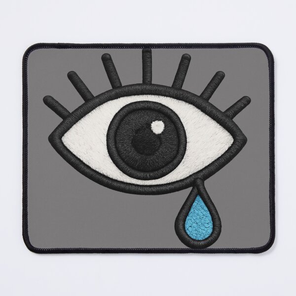 Item preview, Embroidered All-Seeing Eye Patch Design designed and sold by NoRestDesigns.