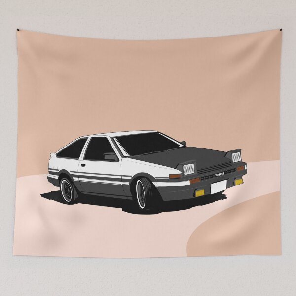 Artikelvorschau, AE86 Trueno entworfen und verkauft von ElseWorldDesign.