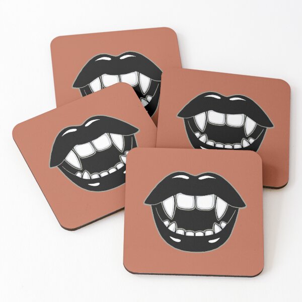Item preview, BLACK LIPS VAMPIRE designed and sold by fetch-it-studio.