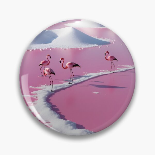 Item preview, Pink salt flats of bonaire designed and sold by seahorse crossing.