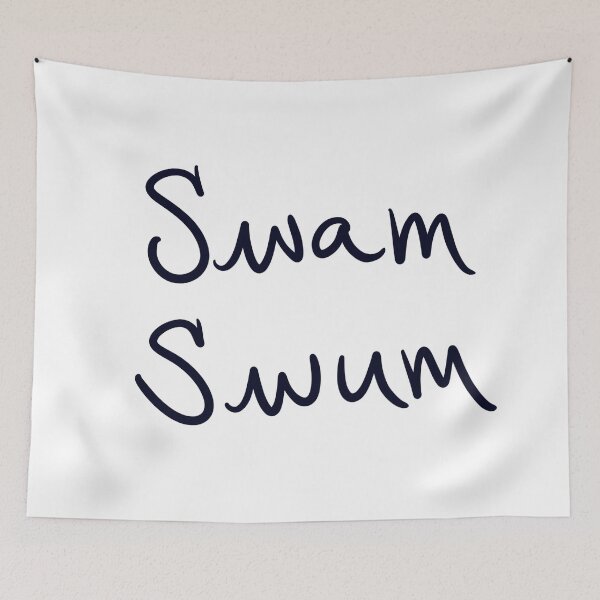 Item preview, Swan Swum  designed and sold by abeink.