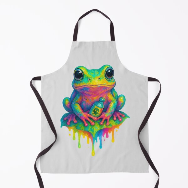 Item preview, Frog & Chemical Runoff – Environmental Pollution Awareness Art designed and sold by AddictiveDesign.