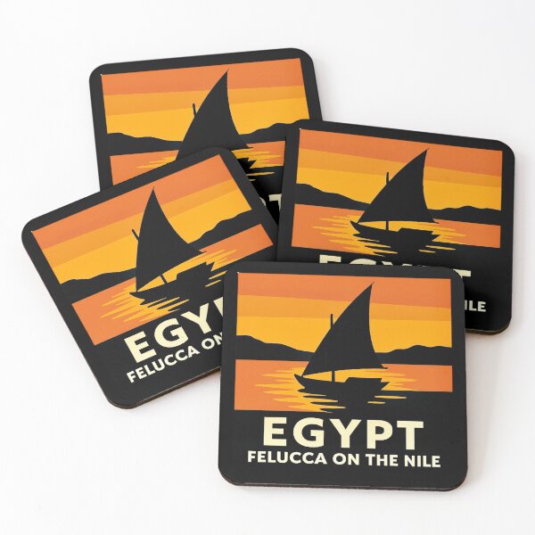 Item preview, Egypt Felucca on the Nile designed and sold by Myra365Art.