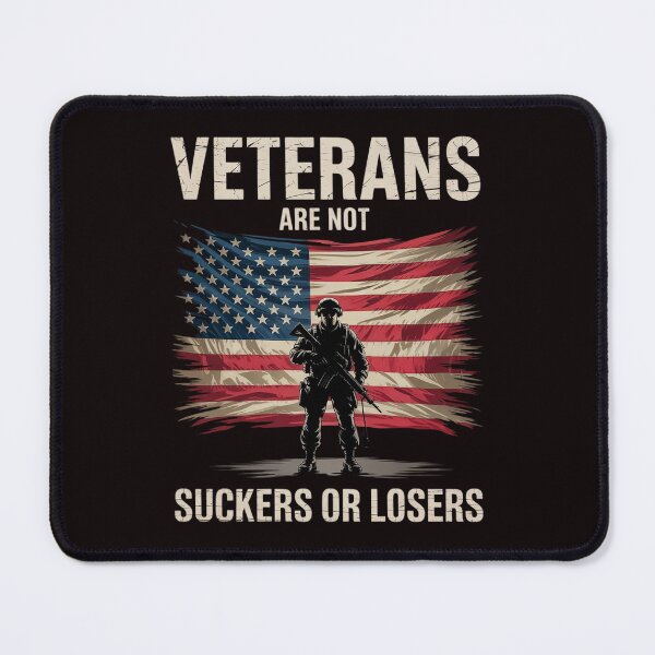 Item preview, Veterans Are Not Suckers Or Losers Biden 2020 ANTI TRUMP designed and sold by sheenmi.
