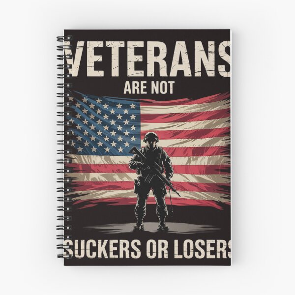 Item preview, Veterans Are Not Suckers Or Losers Biden 2020 ANTI TRUMP designed and sold by sheenmi.