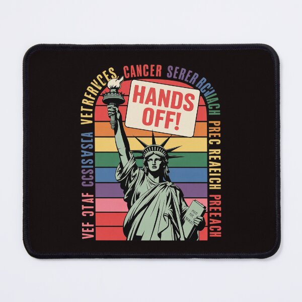 Item preview, Hands Off Protest Anti Trump designed and sold by sheenmi.