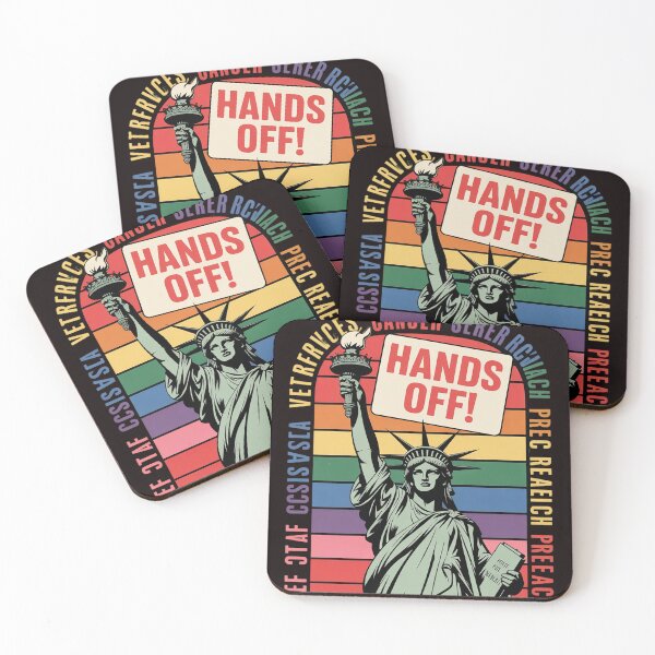 Item preview, Hands Off Protest Anti Trump designed and sold by sheenmi.