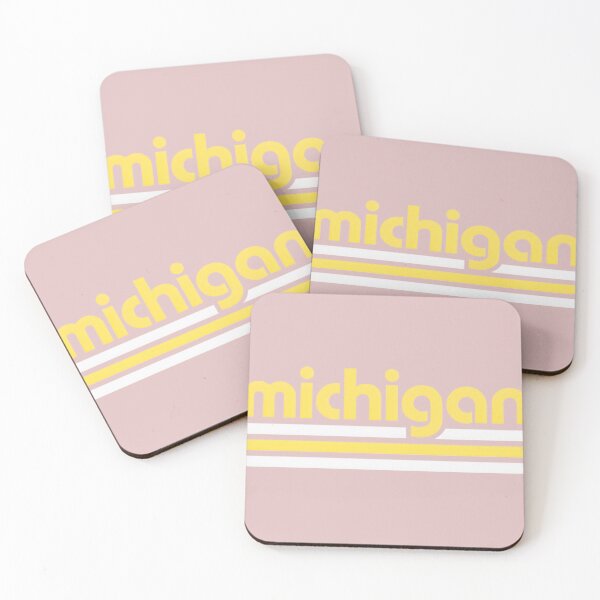 Artikelvorschau, Michigan Retro-Streifen | Gelbes State Pride Design entworfen und verkauft von Josiah1Romero.