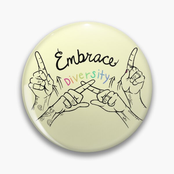 Item preview, Embrace diversity - rainbow designed and sold by fruityslp.