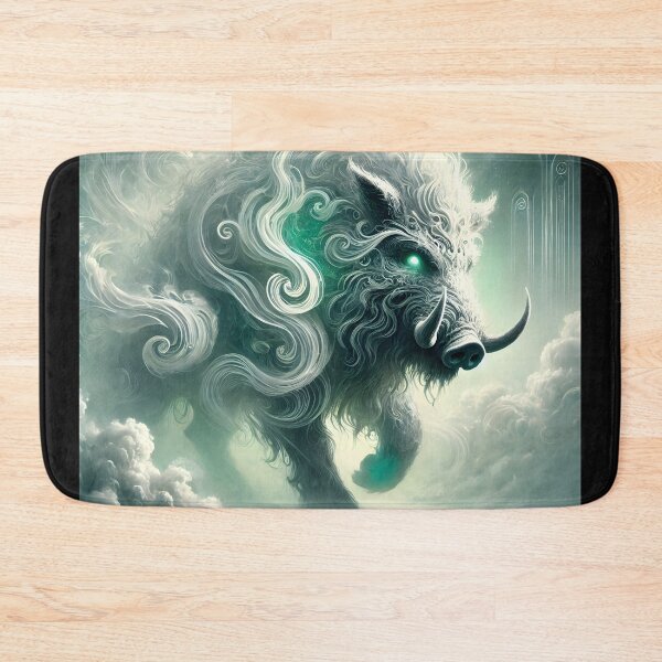 Item preview, "Sæhrímnir – The Eternal Feast Boar | Norse Mythology Art" designed and sold by Umbra666.