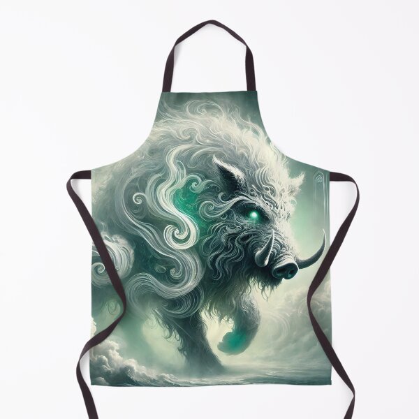 Item preview, "Sæhrímnir – The Eternal Feast Boar | Norse Mythology Art" designed and sold by Umbra666.