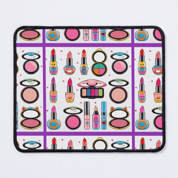 Item preview, Colorful Makeup Pattern Illustration designed and sold by digitaldemart.