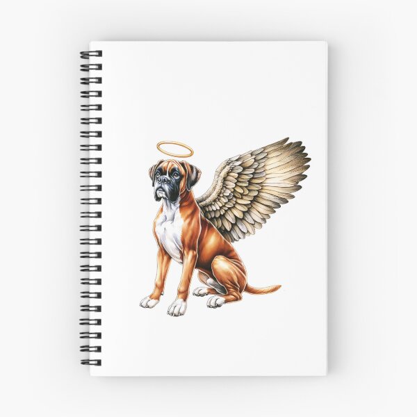 Item preview, Boxer Dog Angel designed and sold by TheAnimalZ00.