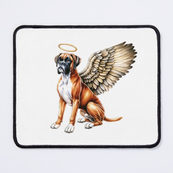 Item preview, Boxer Dog Angel designed and sold by TheAnimalZ00.