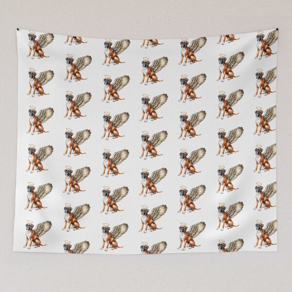 Item preview, Boxer Dog Angel designed and sold by TheAnimalZ00.