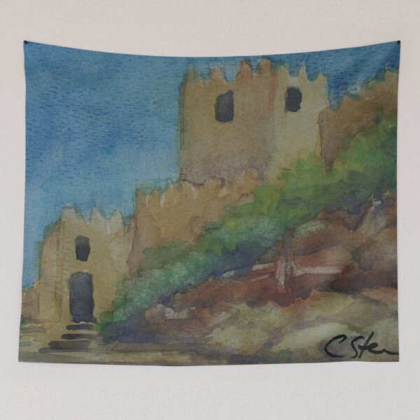 Item preview, Alcazaba Entrance WC151209i-14 designed and sold by CSteenArt.