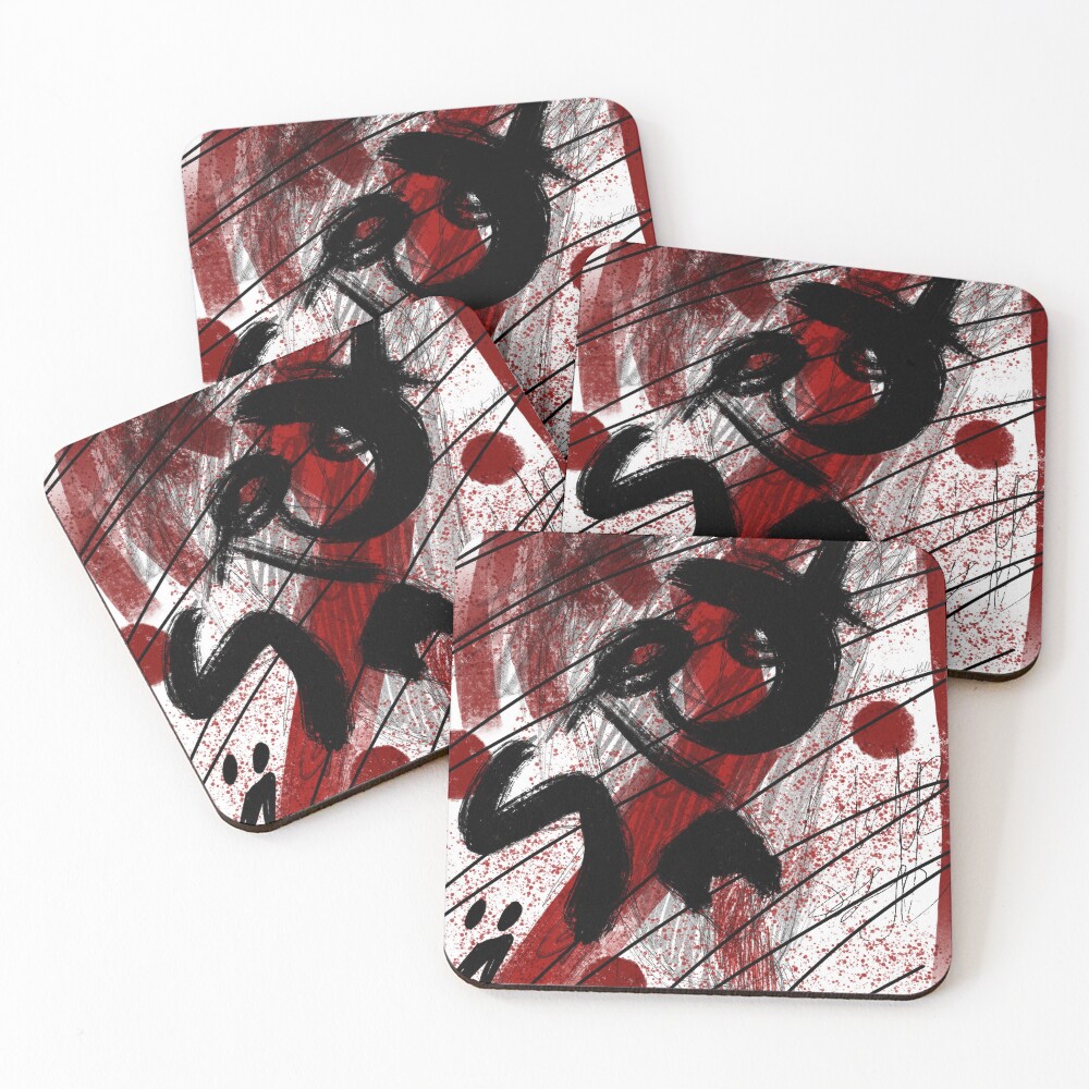 Item preview, Coasters (Set of 4) designed and sold by Wolfpride21.
