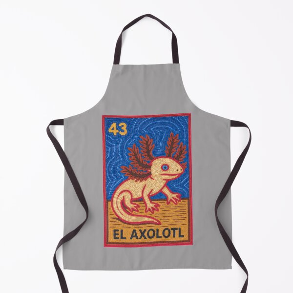 Item preview, Mexican Lottery Card 43 El Axolotl designed and sold by retrographics.
