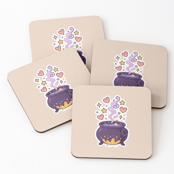 Item preview, Cauldron of Love – Magical Hearts Pouring Out designed and sold by WitchPrint.