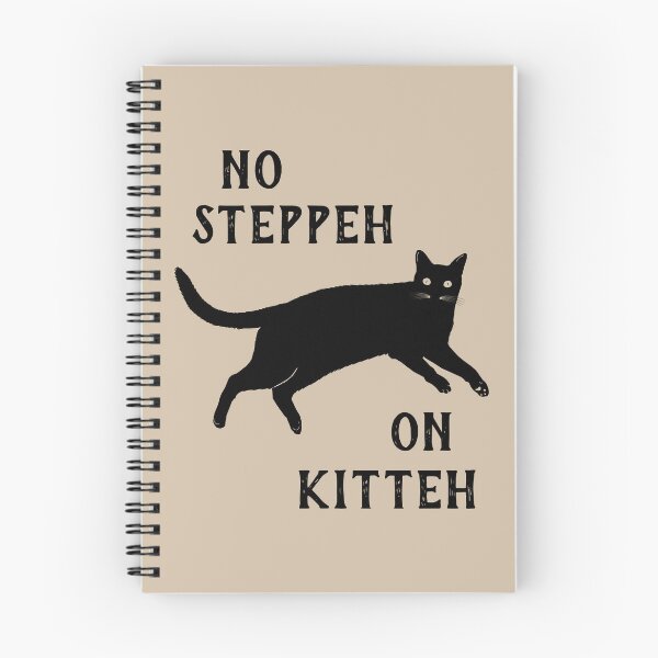 Item preview, No Steppeh On Kitteh designed and sold by Irene Estelle.