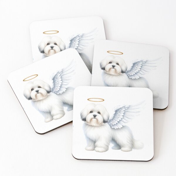 Item preview, Coton De Tulear Angel designed and sold by TheAnimalZ00.