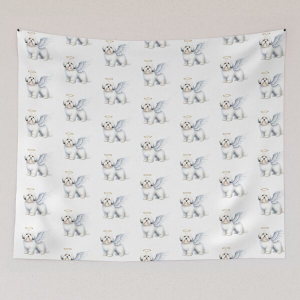 Item preview, Coton De Tulear Angel designed and sold by TheAnimalZ00.
