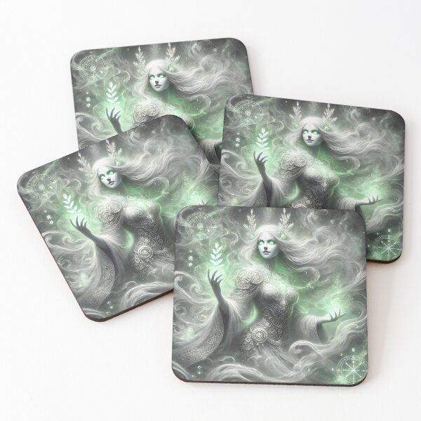 Item preview, "Eir – Norse Goddess of Healing and Mercy | Norse Mythology Art" designed and sold by Umbra666.
