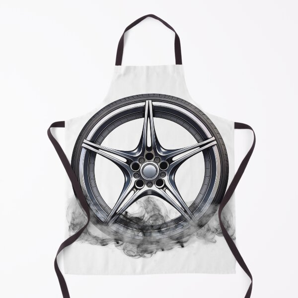 Item preview, Burnout Wheel – Racing Car Rim with Smoke Effect designed and sold by Gabrielasmar Automotive art.
