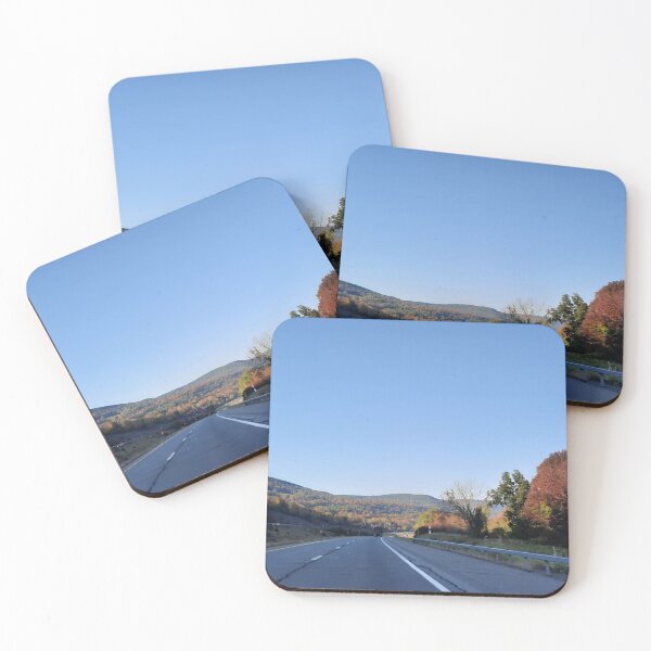 Item preview, Empty Autumn Highway designed and sold by Quincy-Hedgehog.